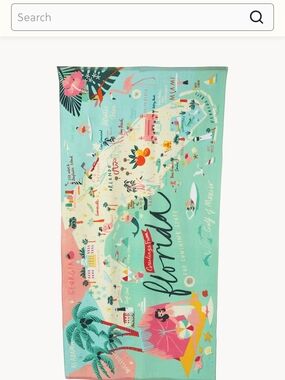 Spartina 449 Florida Beach Towel-NWT